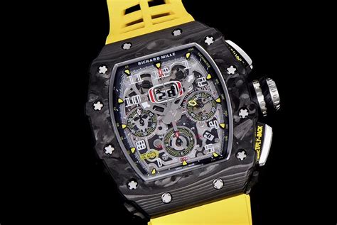 montre richard mille jaune|Richard Mille prix.